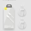 Baseus cable iphone type-c 20w pd charge 150cm 2pcs blanc