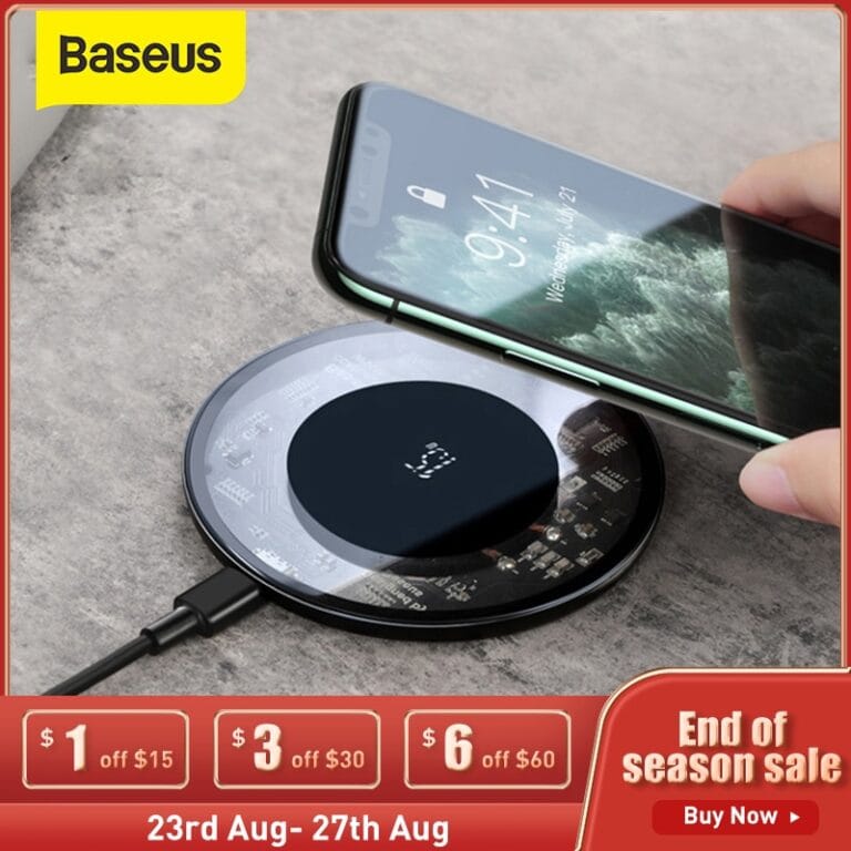 H37899348678447a48303c8c2ae3f4e11q.jpg Baseus 15W Chargeur Sans fil Qi Wireless Fast Charging — YouShop DZ