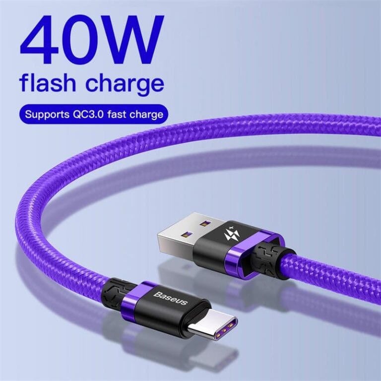 HTB1NWT2bdzvK1RkSnfoq6zMwVXaO.jpg Baseus Câble Usb Type C 40W 200 Cm Vooc Super Charge Pd — YouShop DZ