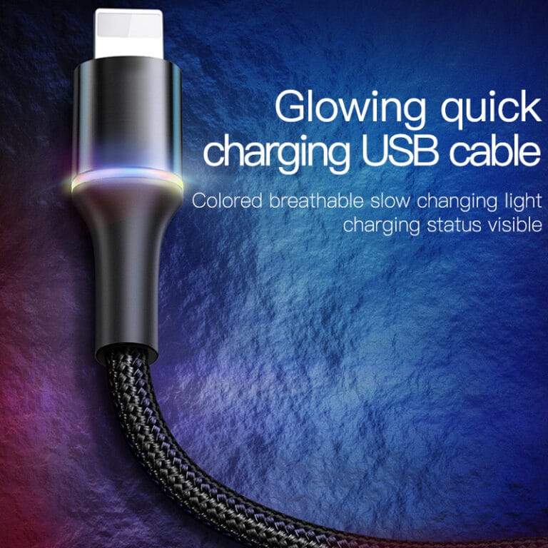 HTB1SBE7X3aH3KVjSZFpq6zhKpXa6-1.jpg Baseus Cable iphone LED Fast Charging 100cm — YouShop DZ