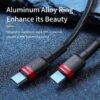 baseus cable type-c vers type-c 100w pd charge 200cm — YouShop DZ