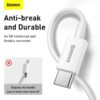 Baseus USB C Cable for iPhone 12 12 Pro Max Data Charging USB Cable PD 20W Fast Charge — YouShop DZ