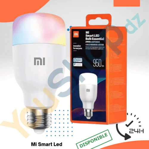 MAQUETTE-XIAOMI-mi-led-colors.png Xiaomi Mi Smart Led Bulb Essential 950IM (white and color) — YouShop DZ