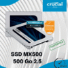 SSD interne Crucial MX500 500 Go 2,5 pouces 7 mm