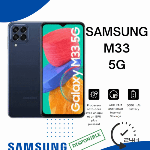 Smartphone-m33.png SAMSUNG GALAXY M33 5G 6/128 — YouShop DZ