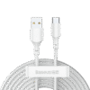 Baseus cable usb type-c 5A 150cm "2pcs" blanc — YouShop DZ