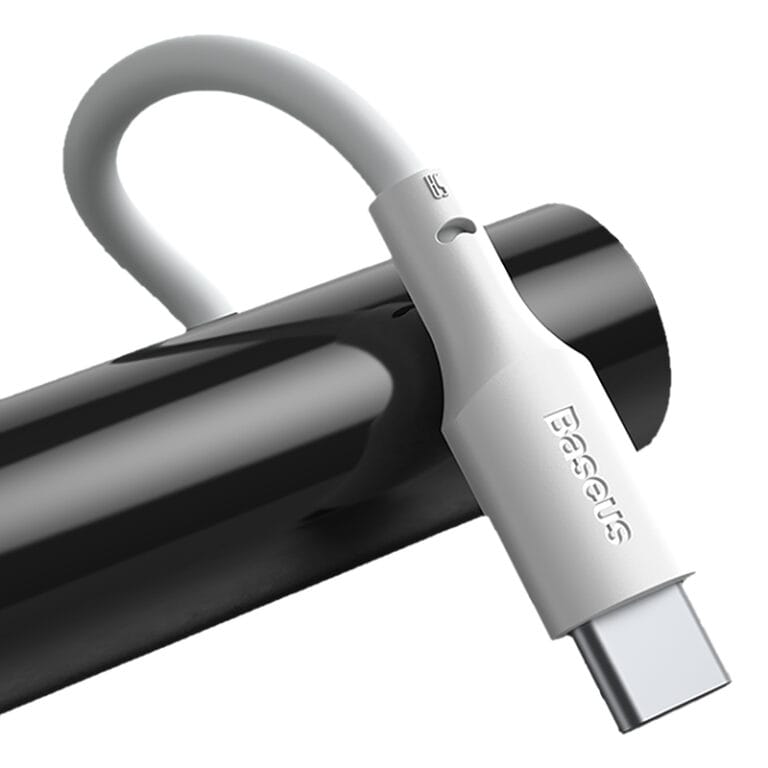 Baseus cable usb type-c 5A 150cm "2pcs" blanc — YouShop DZ