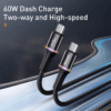baseus-60w-pd-charge-youshop-dz-3.png Câble Baseus USB-C vers USB-C 60W — Charge rapide PD 100cm / 200cm — YouShop DZ