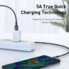 cable-baseus-40-usb-type-c-youshop-dz-2.png Baseus câble USB type-c Led 5A charge rapide 40W — YouShop DZ