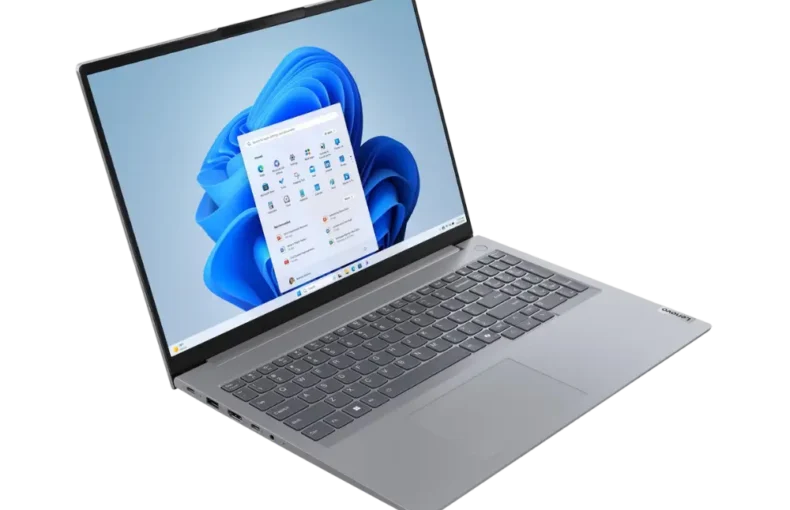 laptop lenovo thinkbook 16 G7 IML vue coté gaiche