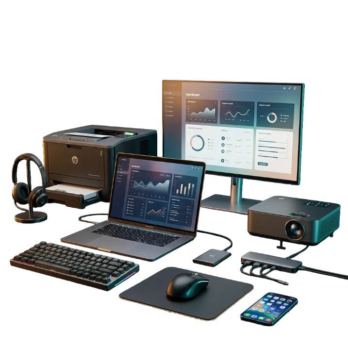 Categorie informatique Youshop algeire ensemble d'equipement informatique sur un bureau