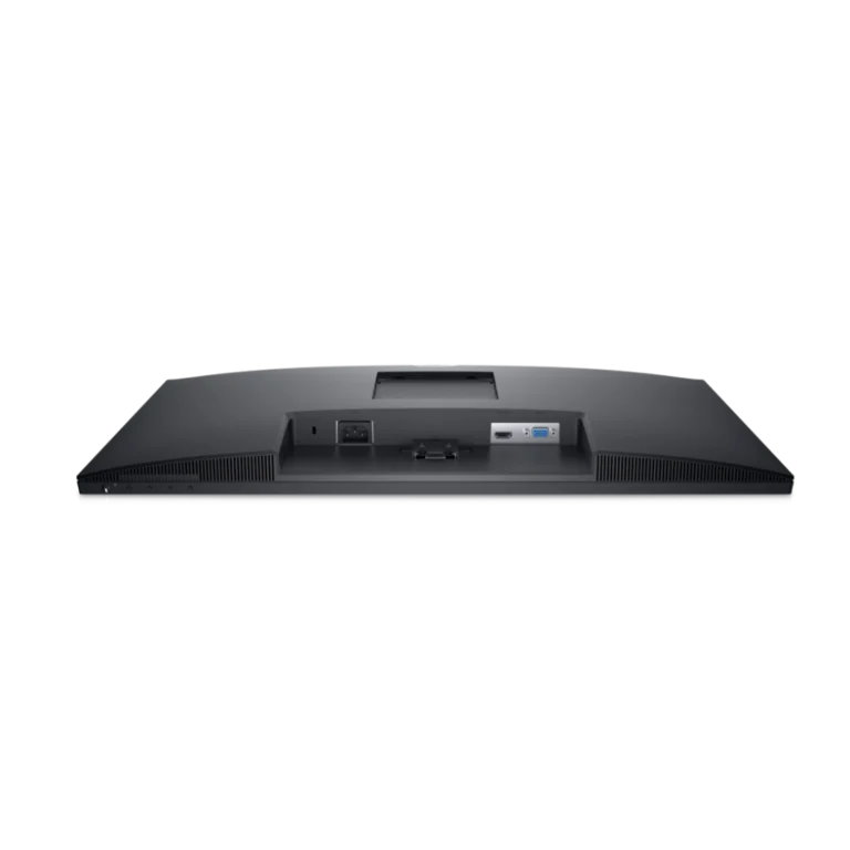 Écran Dell 27 pouces E2722H youshop algerie (7) Détail de la connectique et de l'ergonomie du pied de l'écran Dell E2722H 27 pouces en Algérie