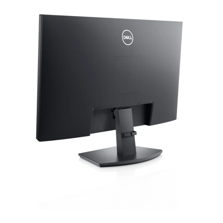 Écran Dell 27 pouces E2722H youshop algerie (9) Vue de dessus des grilles d'aération et de l'épaisseur de l'écran Dell E2722H