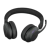 Evolve2 65 Casque Sans Fil Jabra youshop algerie (1) Vue arrière du casque professionnel Jabra Evolve2 65 avec micro perche relevé