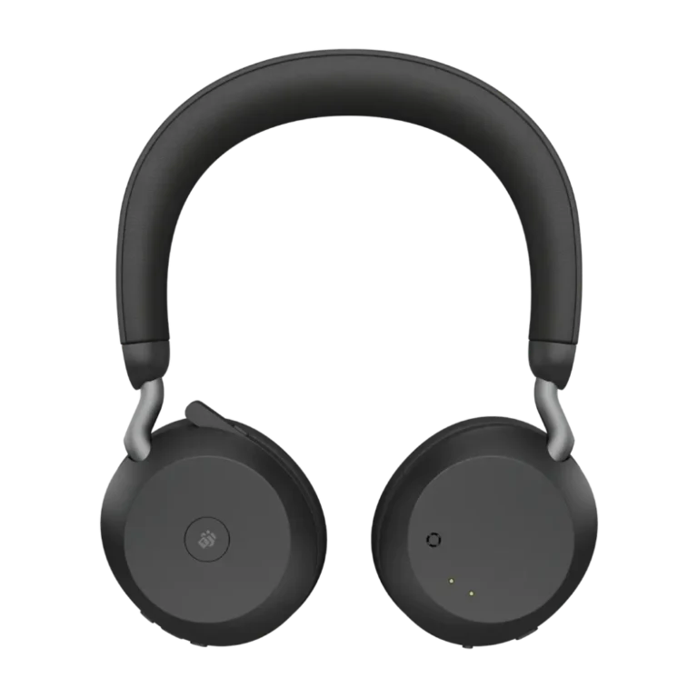 Jabra Evolve2 75 casque sans fil youshop algerie-3 Vue arrière du casque Jabra Evolve2 75 montrant le design des écouteurs