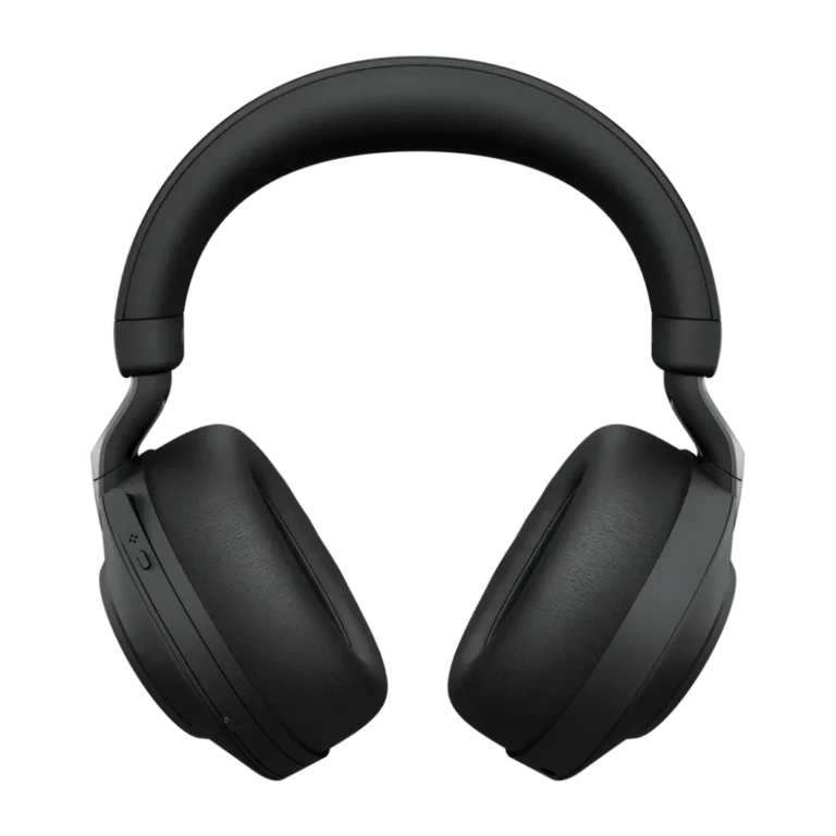 Jabra Evolve2 85 youshop algerie-2 Vue de face des coussinets et de l'arceau du casque Jabra Evolve2 85