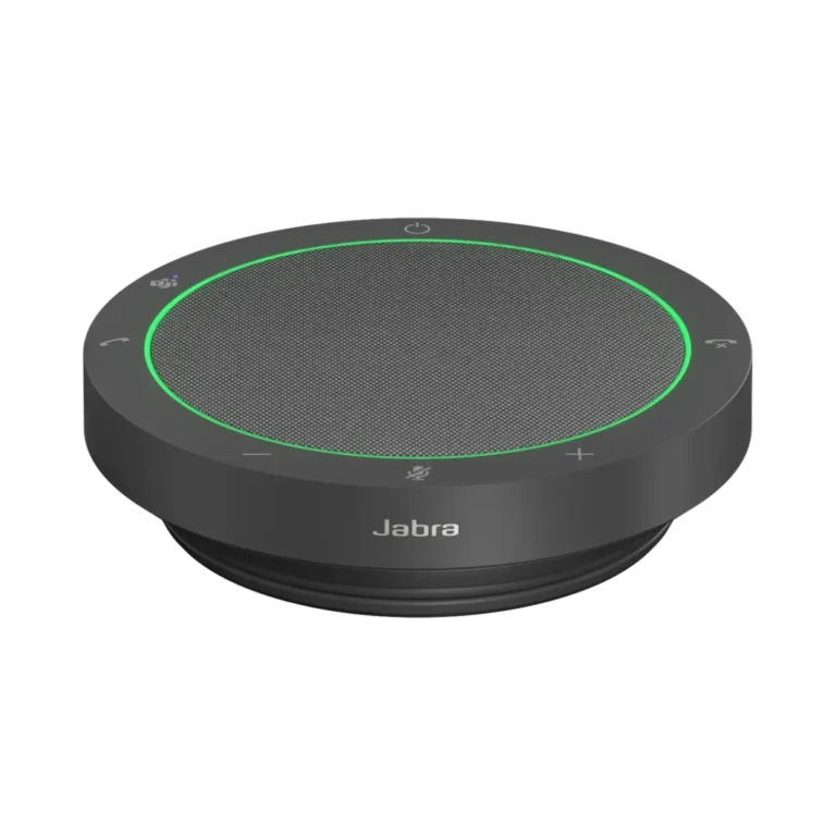 Speak2 40 MS-1 Jabra Speak2 40 MS vue de dessus montrant le tissu acoustique et les commandes tactiles YouShop Algérie.
