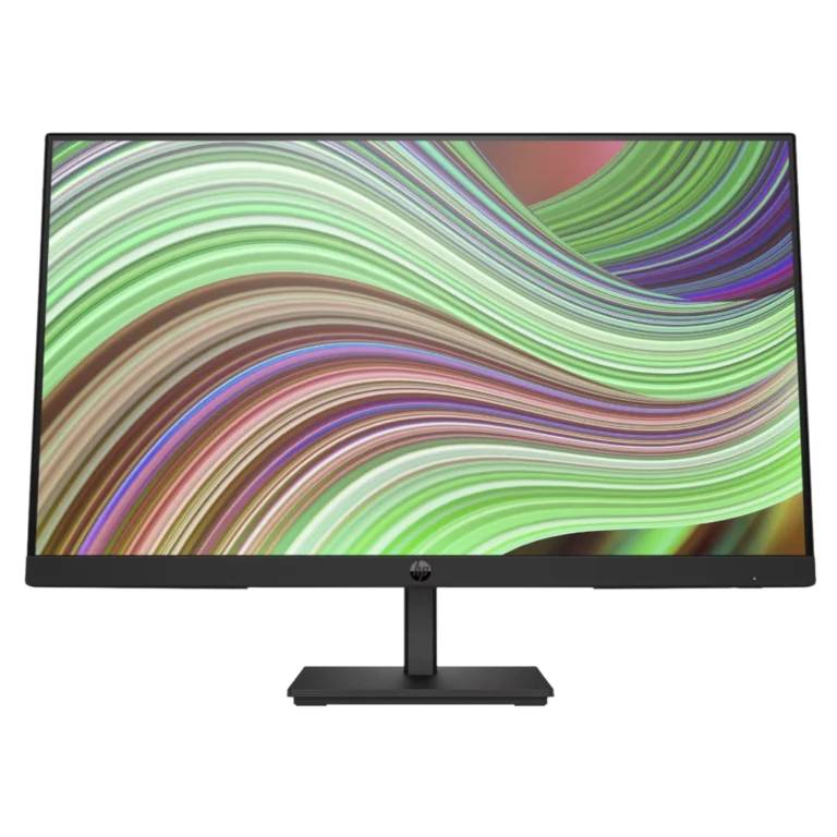 ecran HP V24v G5 FHD youshop algerie -1 (1) Vue de face du moniteur HP V24v G5 FHD avec affichage
