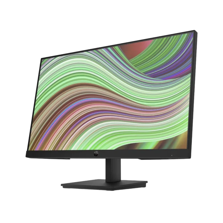 ecran HP V24v G5 FHD youshop algerie -1 (2) Vue de trois quarts gauche de l'écran d'ordinateur HP V24v G5 FHD