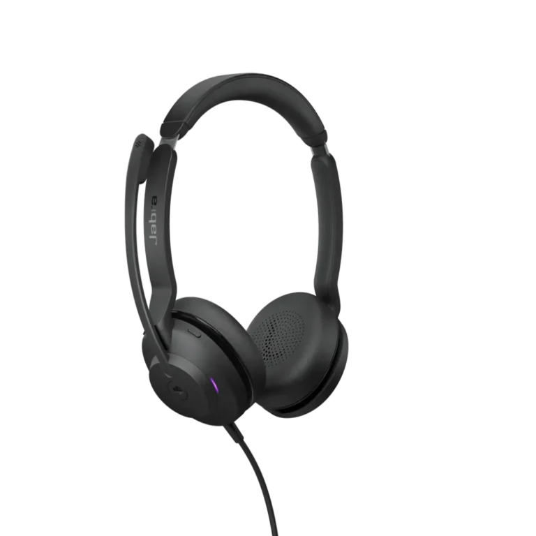 jabra Evolve2 30 Duo algerie youshop-2 Casque audio haute définition Jabra Evolve2 30 Duo Algérie YouShop DZ Vue trois-quarts avant