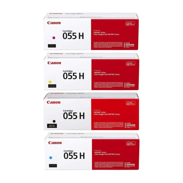 1ompk5.webp Canon CRG-055 — Pack Toners Cartouche 055 (BK 2 300 + CMY 2 100 pages) pour LBP660C / MF740C — YouShop DZ