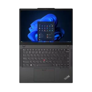 Lenovo ThinkPad X13 Gen 5 vue de face 180° ouvert