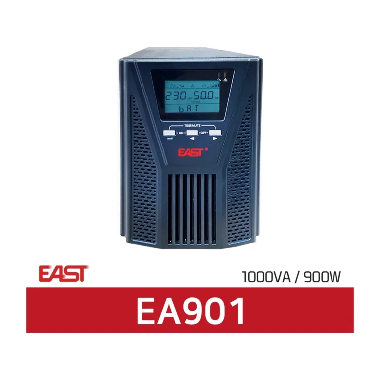 613lv9.webp Onduleur EAST 1000VA / 900W On-Line 3 Sorties EA901II — YouShop DZ