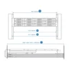 QNAP RAIL-A03-57 — Kit Rails de Montage Rack pour NAS QNAP