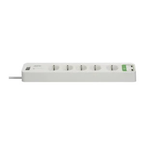 Multiprise parafoudre APC PM5U-GR 5 prises Schuko et 2 ports USB