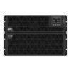 APC Smart-UPS SRT 20kVA - Vue de face mode rack APC Smart-UPS SRT 20kVA SRTG20KXLI en mode rack, vue de face, format horizontal, APC by Schneider Electric, écran LCD ONLINE 230V 50Hz, module batteries dessous