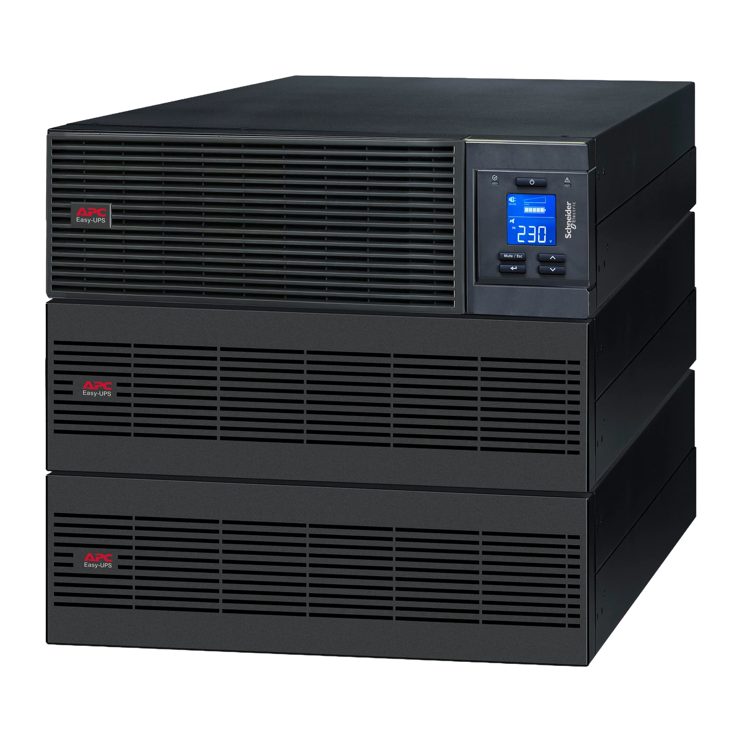 APC Easy UPS SRV20KRILRK vue latérale Onduleur APC Easy UPS SRV20KRILRK 20kVA Rack vue latérale