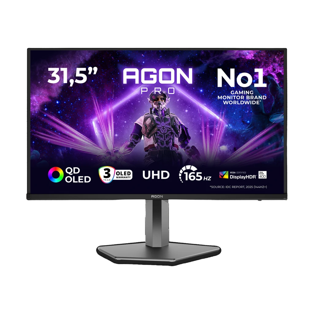 Écran AOC AGON PRO AG326UD 31.5" QD-OLED 165Hz