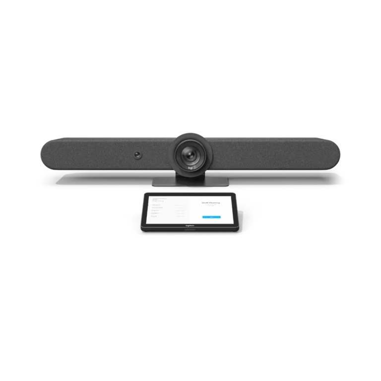 Logitech Rally Bar Algérie Barre Vidéo 4K Tout-en-un YouShop (3) Logitech Rally Bar Barre de Visioconférence Tout-en-un 4K Ultra HD Grandes Salles — YouShop DZ