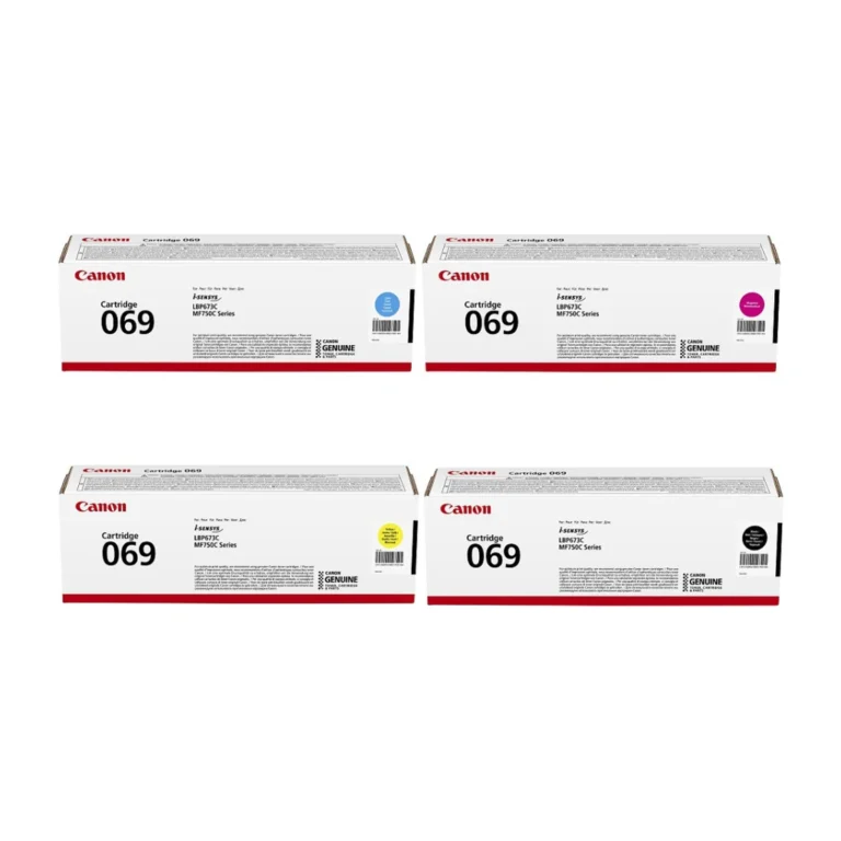 Canon — Pack Toner Original 069 (BK 2 100 + CMY 1 900 pages) pour MF752Cdw / MF754Cdw — YouShop DZ