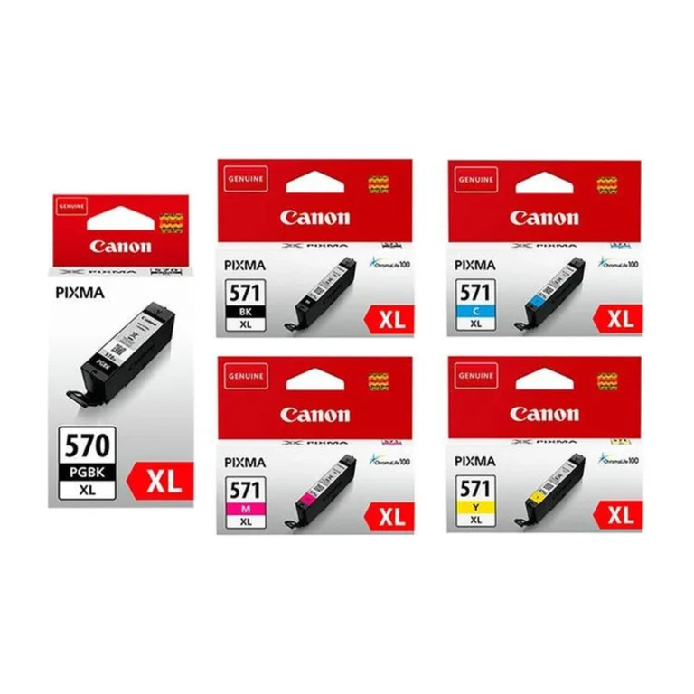 czyukl.webp Pack Cartouches COPYMAX Compatible Canon PGI-570XL / CLI-571XL — Jeu de 5 — YouShop DZ