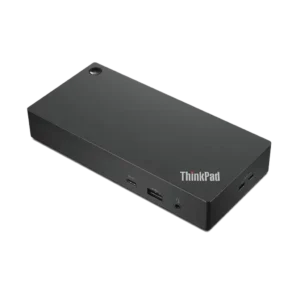 LENOVO DOCKSTATION THINKPAD USB-C vue de haut à gauche