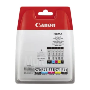 Pack Cartouches COPYMAX Compatible Canon PGI-570XL / CLI-571XL — Jeu de 5