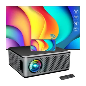 Smartbarry HT6 Vidéoprojecteur Full HD 8K HDR WiFi Bluetooth Android 11