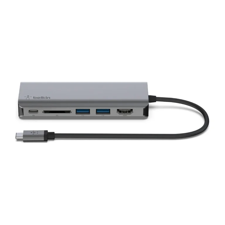 fzbu5s.webp Belkin Adaptateur USB-C Multiport 6-en-1 4K HDMI USB-C PD 100W — YouShop DZ