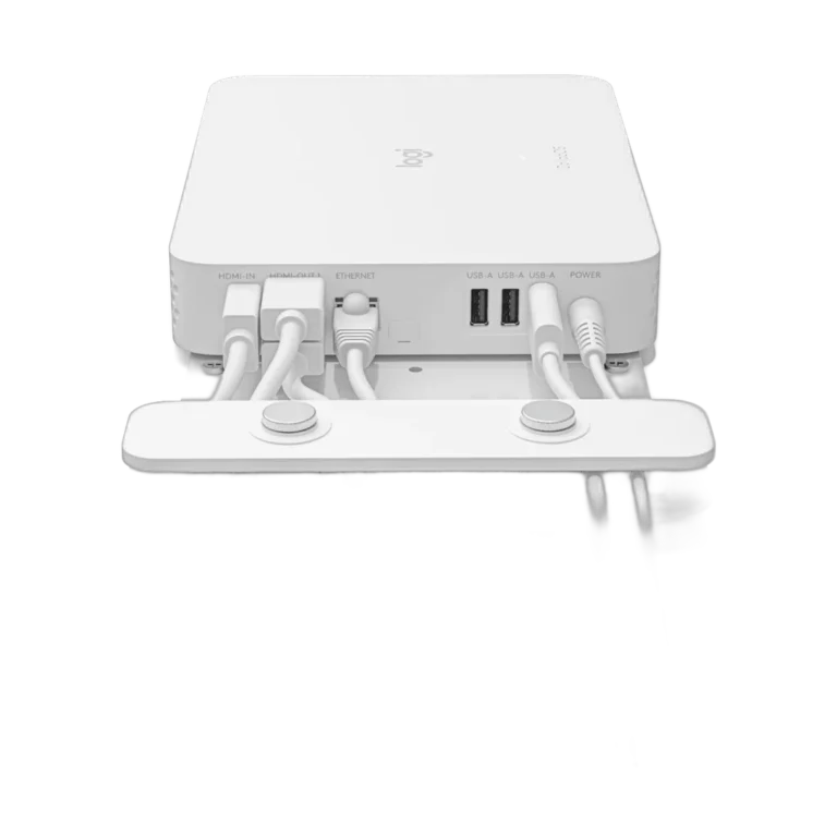 logitech-roomate-flexible-neat-secure.png Logitech RoomMate Terminal Android CollabOS pour Salles de Visioconférence — YouShop DZ