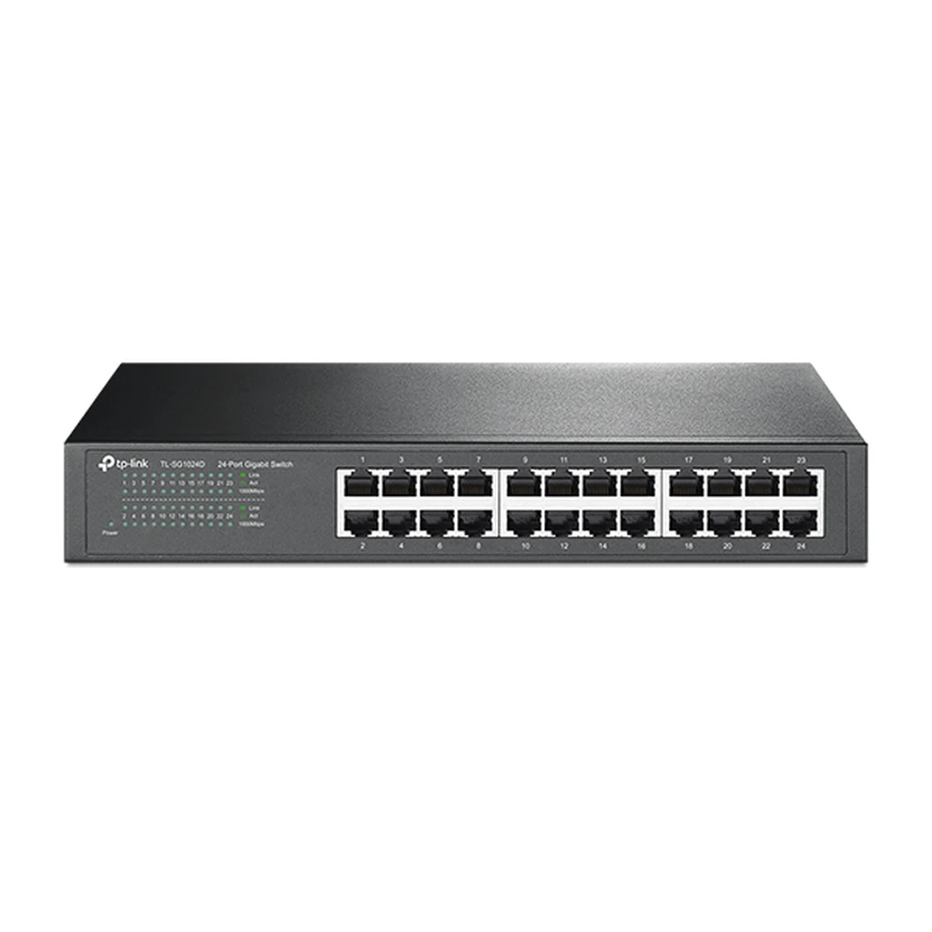 TP-Link TL-SG1024D Switch Gigabit 24 Ports Rack/Bureau