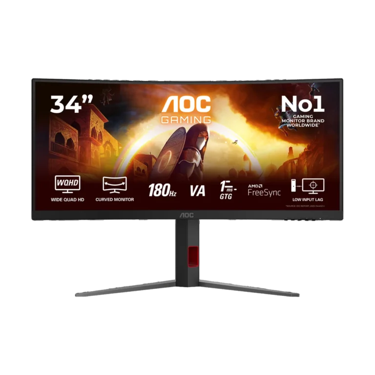 lxaja6.webp Écran AOC CU34G4 34" UltraWide WQHD Curved 180Hz — YouShop DZ