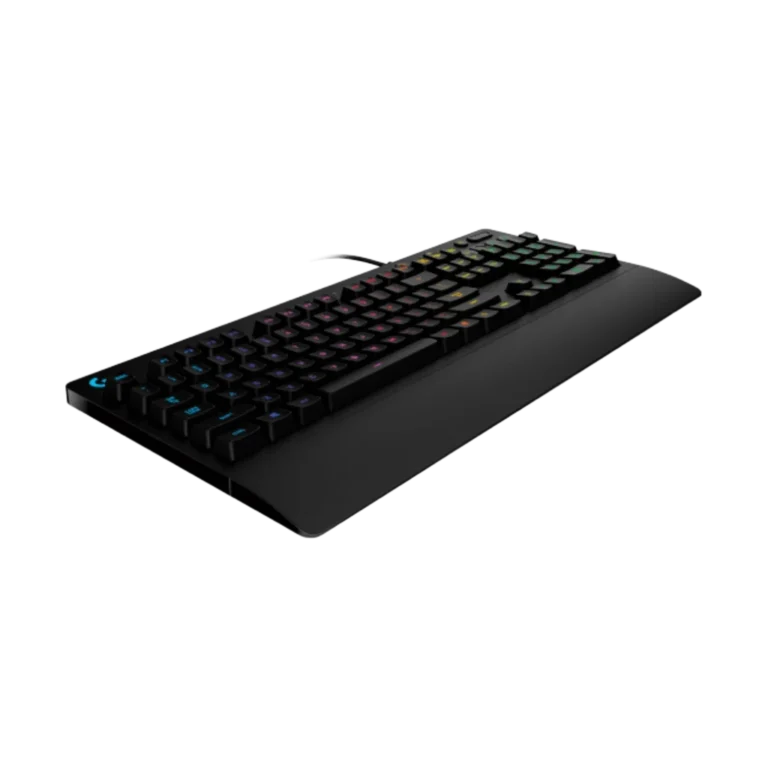 logitech G213 Prodigy-4 (4) logitech G213 Prodigy vue face laterale bas