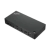 STATION D’ACCUEIL THINKPAD UNIVERSELLE USB-C ALGERIE (6) LENOVO DOCKSTATION THINKPAD USB-C vue de haut derrière
