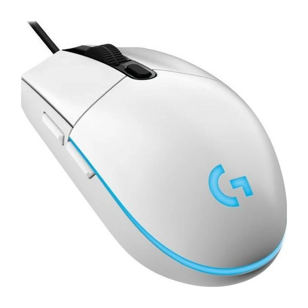 Logitech G102 Lightsync Souris Gaming Filaire RGB 8000 DPI Blanc