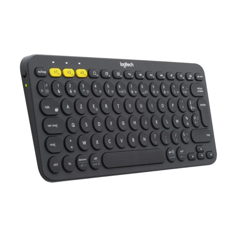 Logitech Multi-Device Keyboard K380-1 Logitech Multi-Device Keyboard K380 vue cote