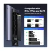 oshs9d.webp UGREEN 10902 — Boîtier SSD M.2 NVMe USB-C 10 Gbps (USB 3.2 Gen 2) — YouShop DZ