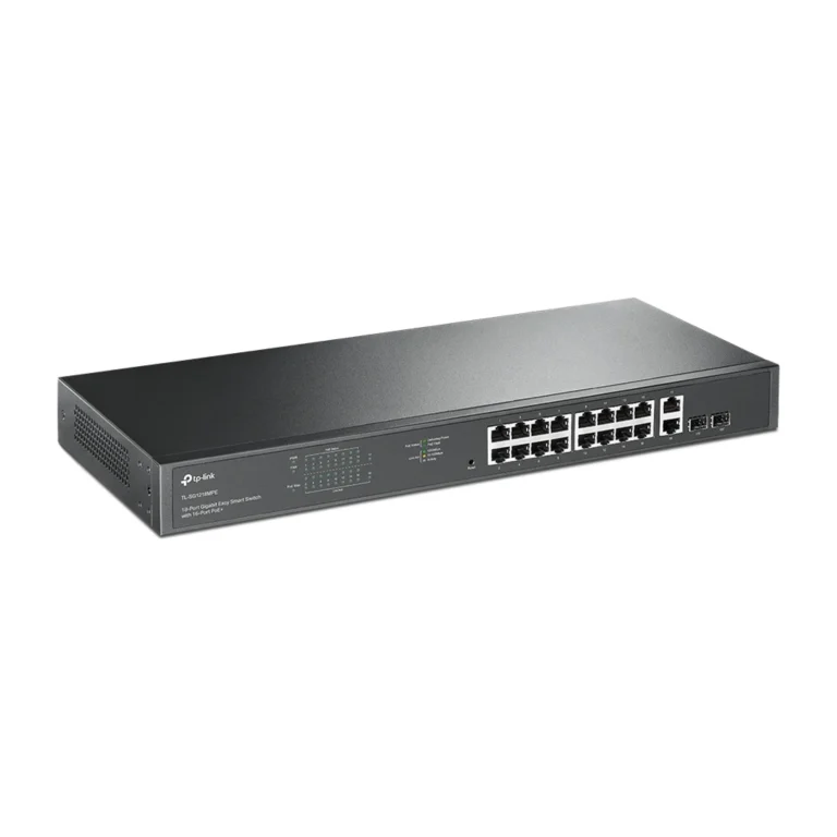 ovmris.webp TP-Link TL-SG1218MPE Switch Smart Gigabit 18 Ports PoE+ — YouShop DZ