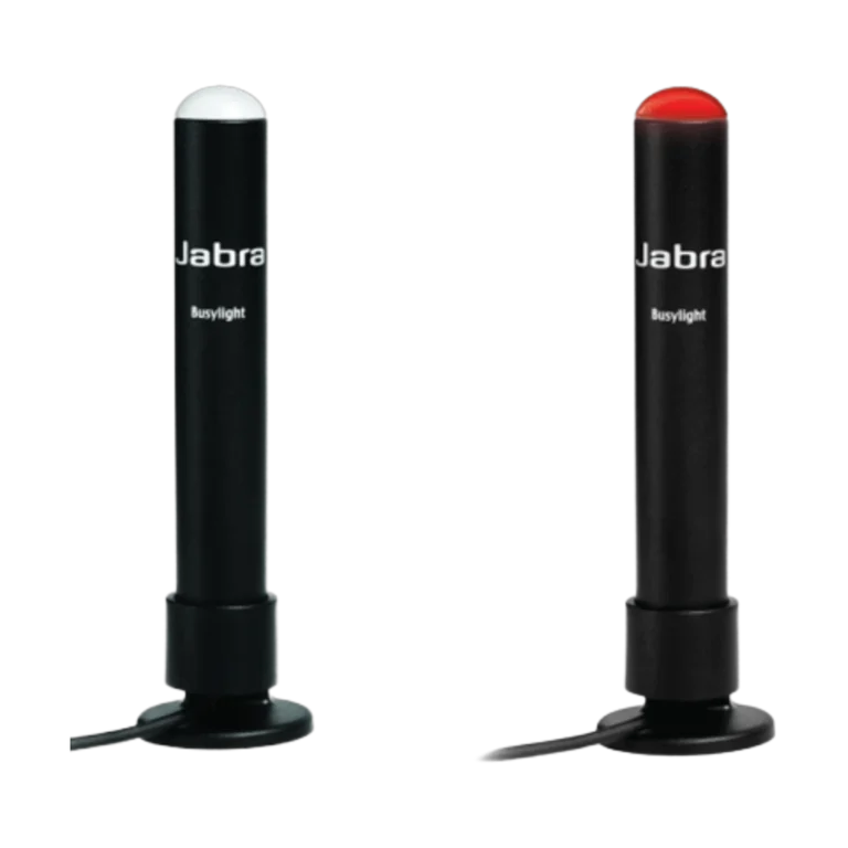 Jabra Busylight youshop algerie (2) Jabra Busylight youshop algerie deux equimemnt blanc et rouge