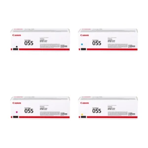 Pack Canon Original Toner 055 — MF742/744Cdw / MF746Cx (BK 2.7K / CMY 2.1K)